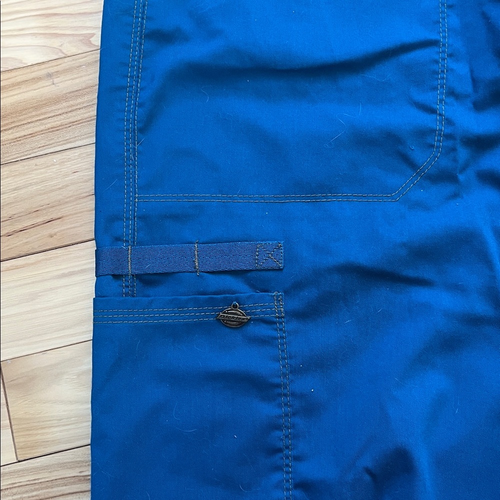 Dickies scrub set pants and shirt XL tall Caribbean blue color - Picture 7 of 9